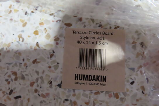 3 stk TERRAZZO CIRCLES BOARD