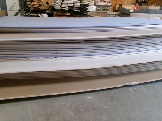 38 m plader gips, 12,5 mm