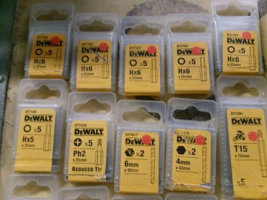 Bits, maletape, fugesæt m.m.