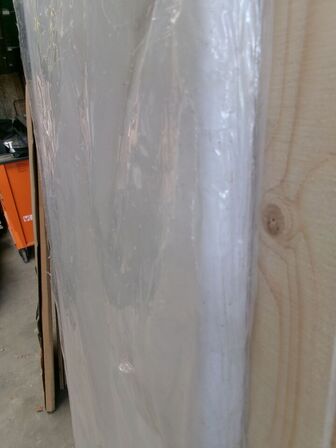 Vinduesbundstykke, hvid laminat