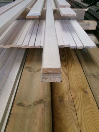 Diverse lister, hvide