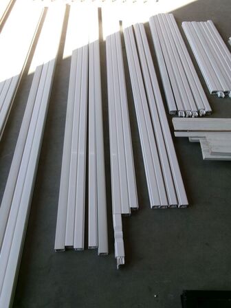 Skinner til stort lampesystem