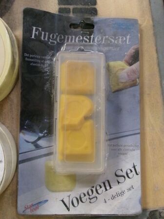 Bits, maletape, fugesæt m.m.