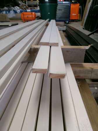 Diverse lister, hvide