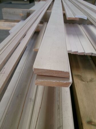 Diverse lister, hvide