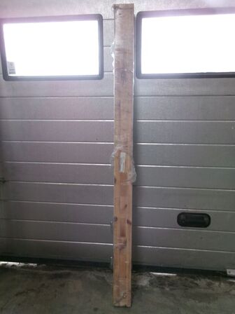 Karmsæt, tungbeslået fyr, hvid