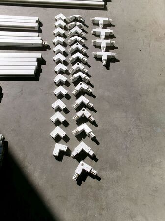 Skinner til stort lampesystem