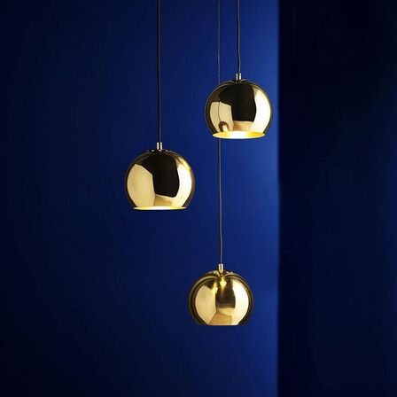 2 stk. frandsen ball pendel ø18 messing(ubrugt)