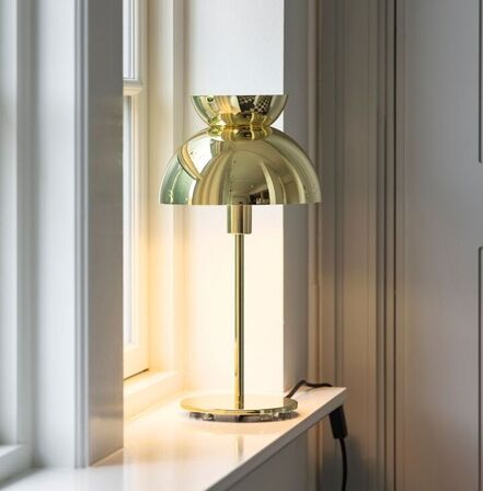 Frandsen butterfly bordlampe messing(ubrugt)