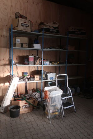 Pallereol med indhold