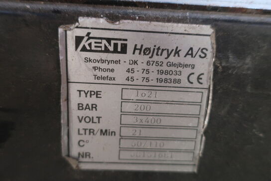 Højtryksrenser KENT HØJTRYK 2021