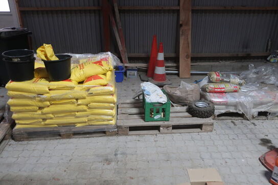 Vejsalt, dansand m.m.