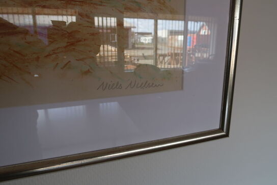 Litografi af Niels Nielsen