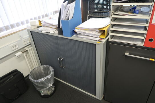 2 stk. skabe/jalousiskabe uden indhold