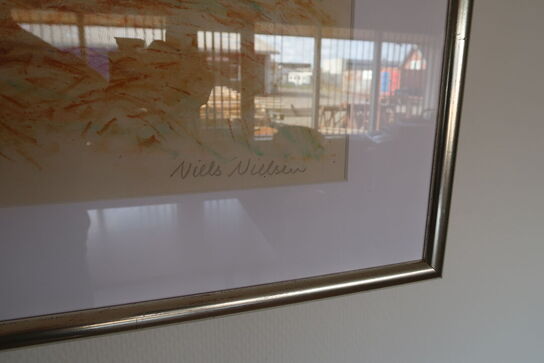 Litografi af Niels Nielsen