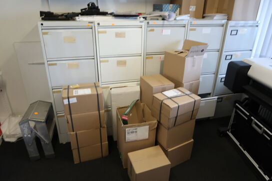 5 stk. arkivskabe uden indhold