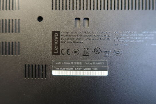 Bærbarcomputer LENOVO L580