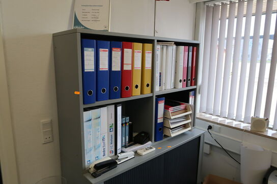 2 stk. skabe/jalousiskabe uden indhold