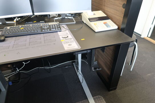 El. hæve/sænke skrivebord uden indhold