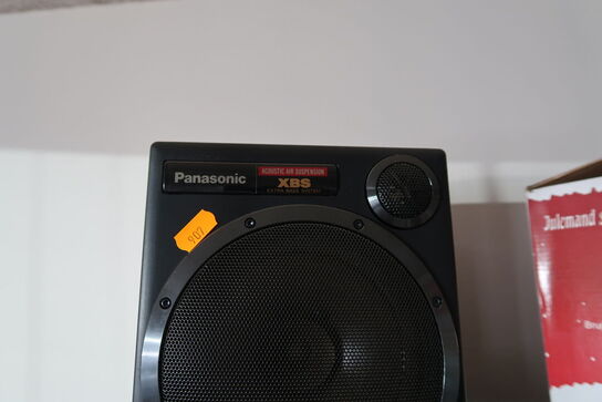 2 stk. højtalere PANASONIC XBS