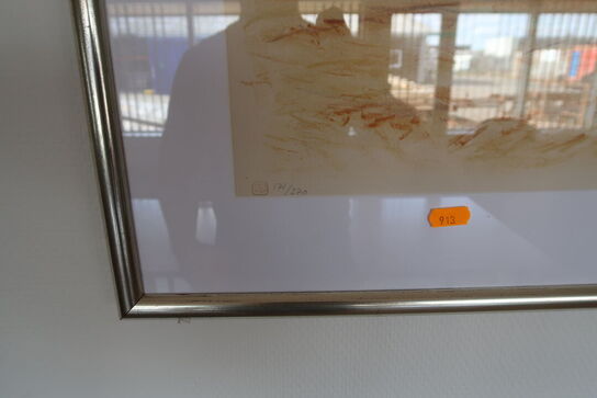 Litografi af Niels Nielsen