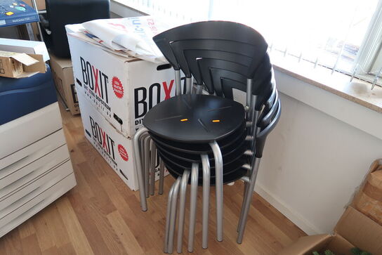 6 stk. stabelstole