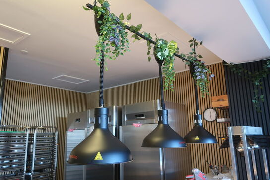 3 stk. varmelamper GGMGASTRO WLH290-S