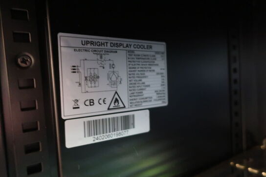 Displaykøleskab uden indhold