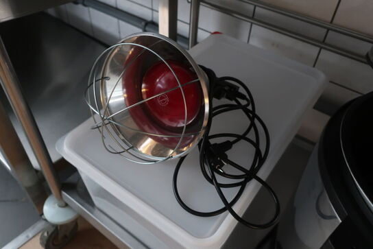 Suppevarmer BARTSCHER samt varmelampe