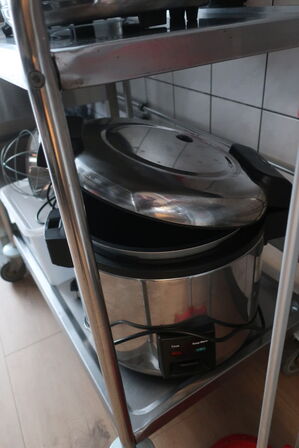 Suppevarmer BARTSCHER samt varmelampe