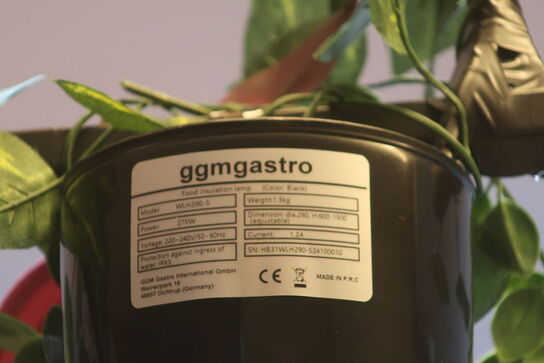 3 stk. varmelamper GGMGASTRO WLH290-S