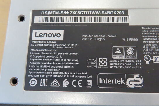 Server LENOVO (FRAGT IKKE MULIG)