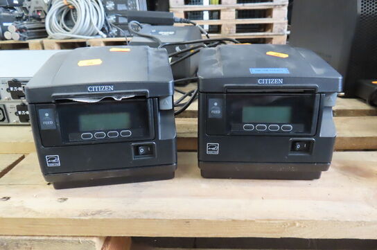 2 stk. Bonprintere CITIZIN  CT-S851III