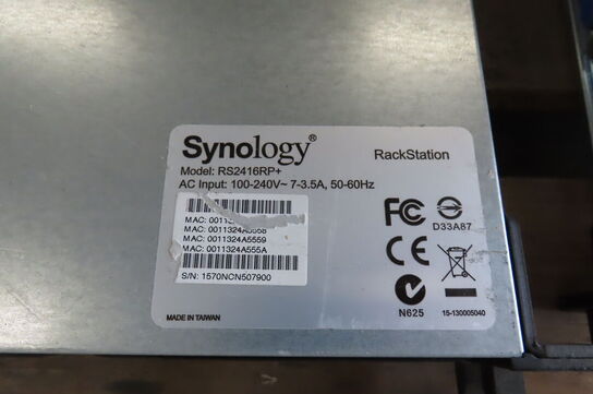 Rackstation SYNOLOGY (FRAGT IKKE MULIG)