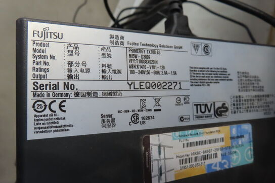 Computer FUJITSU PRIMERGY TX100S3