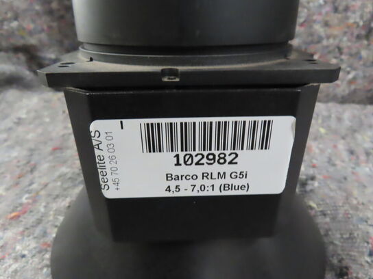 Objektiv - BARCO RLM G5i 4,5 - 7,0:1 (Blue) (MOMSFRI)