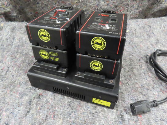 4 stk. batterier og oplader - PAGLINK PL16 (MOMSFRI)