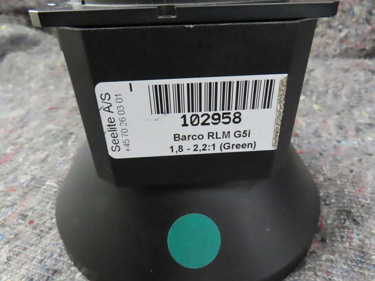 Objektiv - BARCO RLM G5i 1,8 - 2,2:1 (Green) (MOMSFRI)