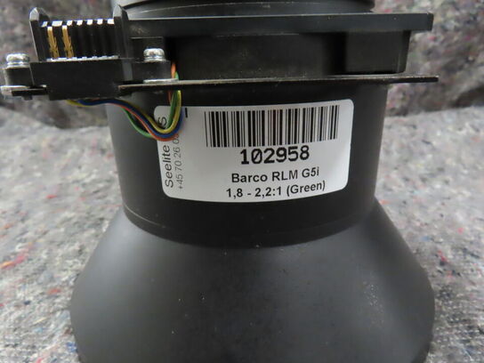 Objektiv - BARCO RLM G5i 1,8 - 2,2:1 (Green) (MOMSFRI)