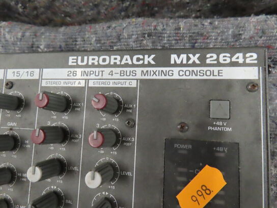 Mixer - BEHRINGER MX2642 (MOMSFRI)