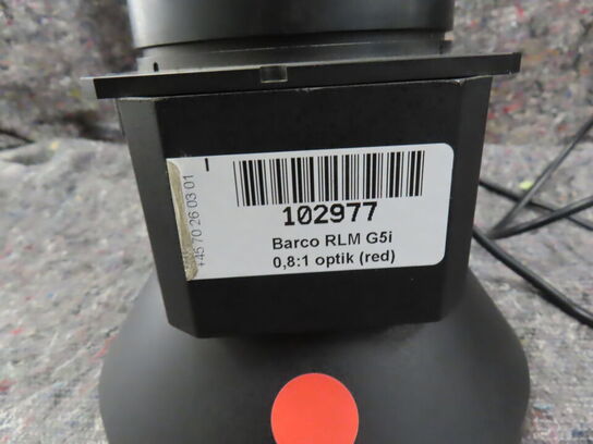 Objektiv - BARCO RLM G5i 0,8:1 (Red) (MOMSFRI)