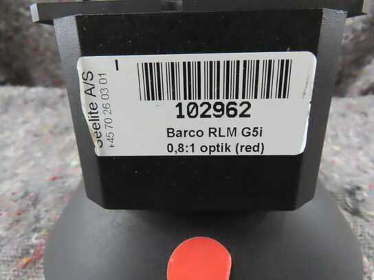 Objektiv - BARCO RLM G5i 0,8:1 (Red) (MOMSFRI)