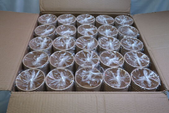 2000 stk. papkopper 18cl. 