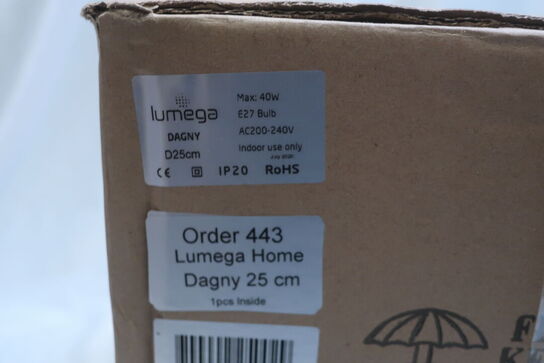 Pendel LUMEGA DAGNY 25 cm. 