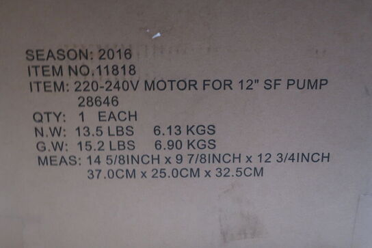 Sand filter pump INTEX SF80220