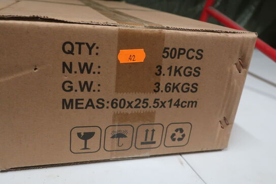 100 stk. lysstofrør led 8w cool daylight