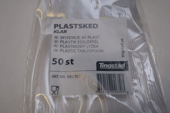 4000 stk. plastikskeer klar 