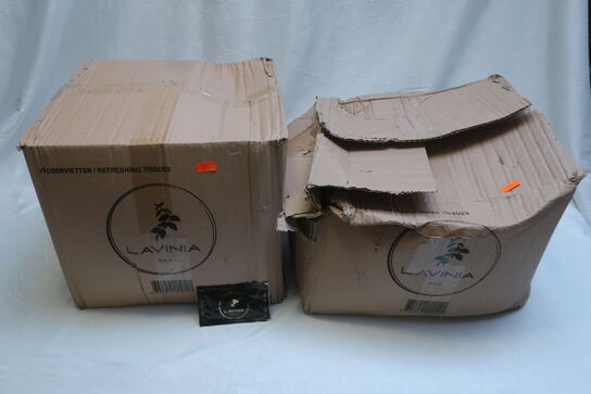 2 kasser vådservietter LAVINIA  