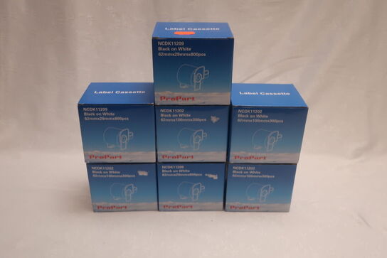 7 pakker label PROPART