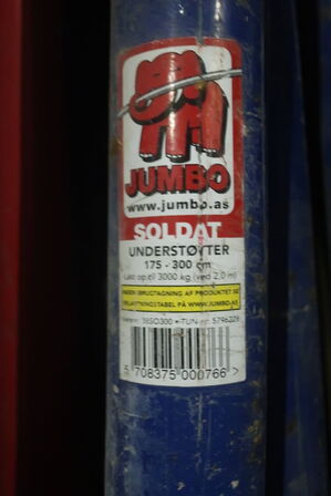 40 stk. soldater JUMBO 1800 & 3000 kg